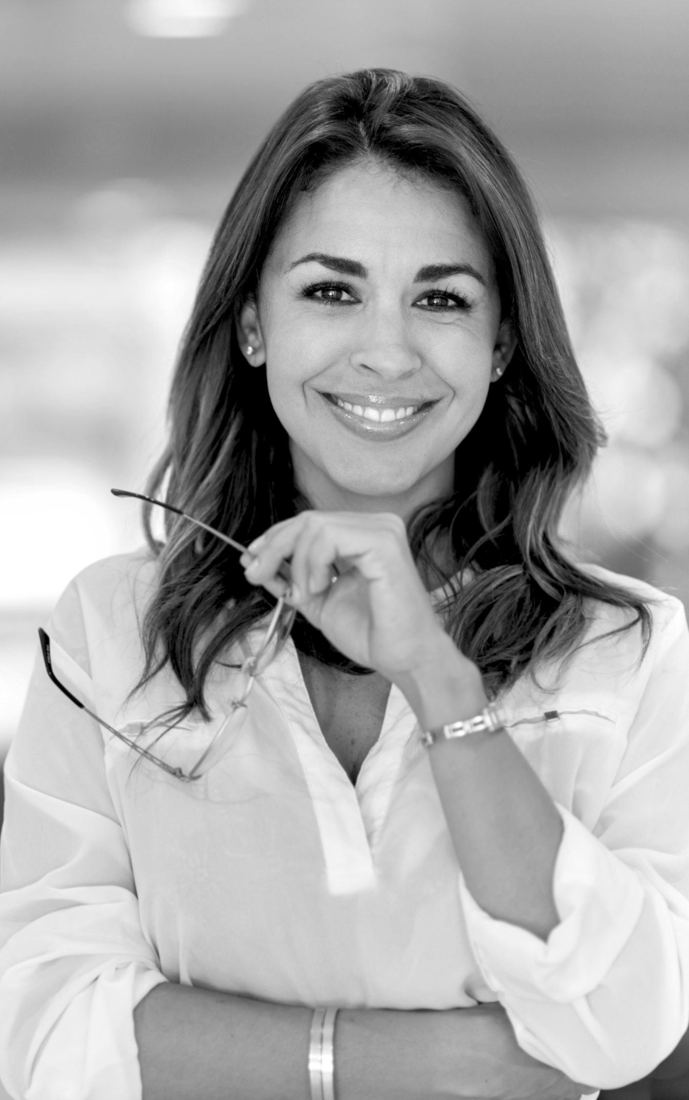 Nadia Osmania in her startup workspace