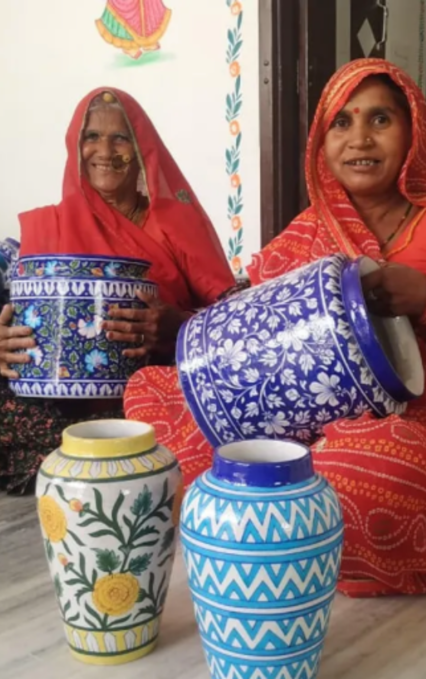 Pottery artisan at work